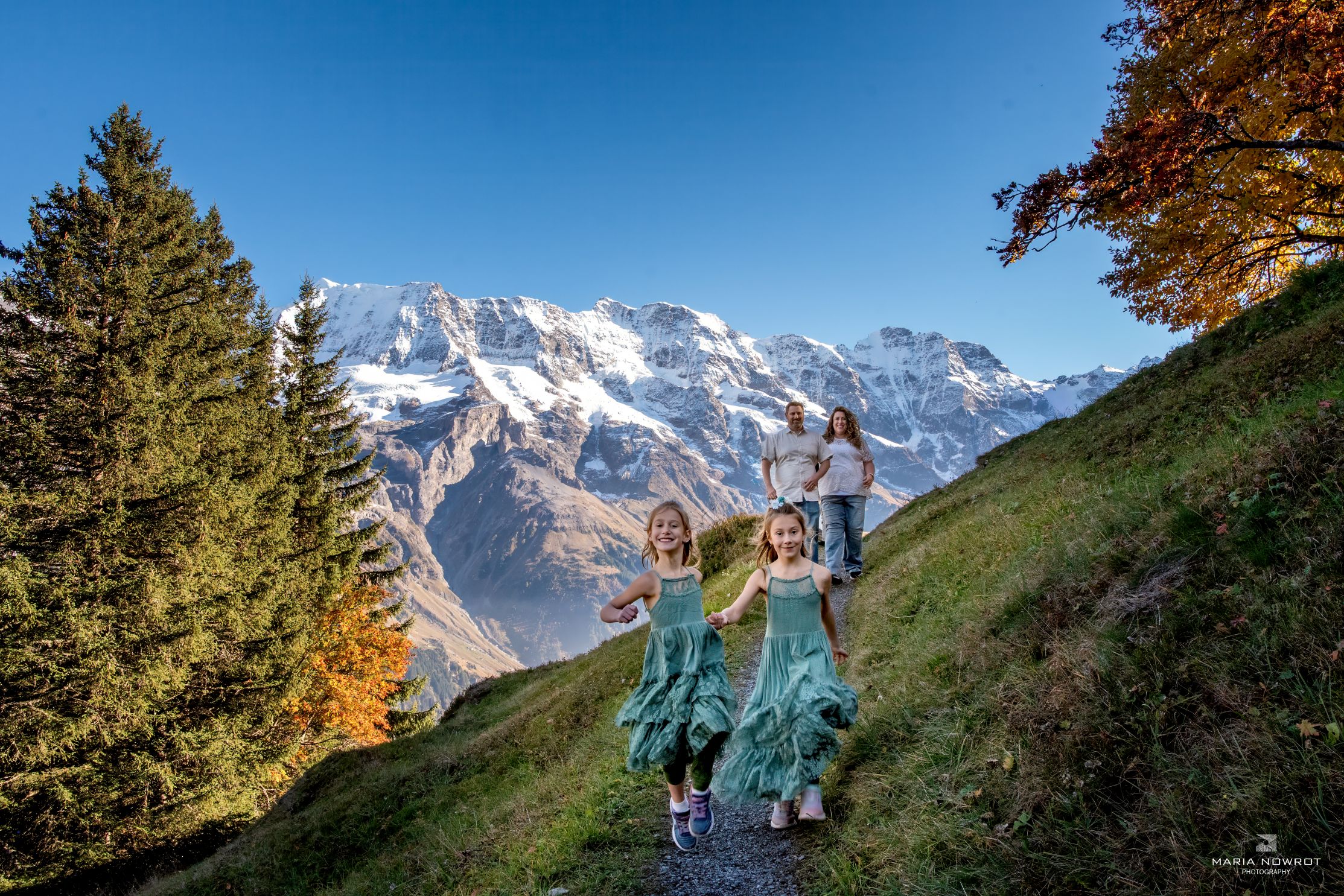 Family photography Mürren, Lauterbrunnen, Switzerland