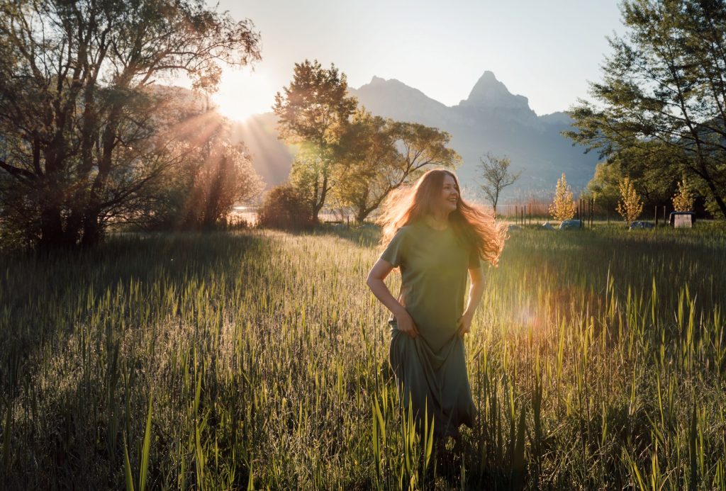 Women’s photography in nature in Switzerland